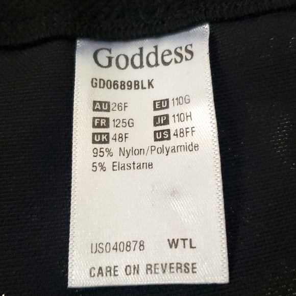 COPY - Goddess Lace Longline Bra - Picture 3 of 3